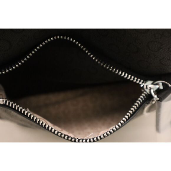 Guess SV792630 Women's Coal/Black Monogram Print PU Leather Rodney Backpack - Picture 12 of 12